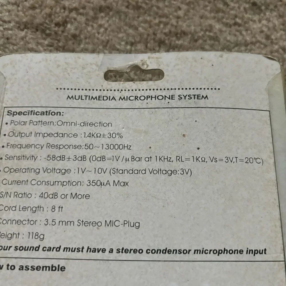 Dynamic Sound Multimedia Microphone System NOS - Picture 5 of 5